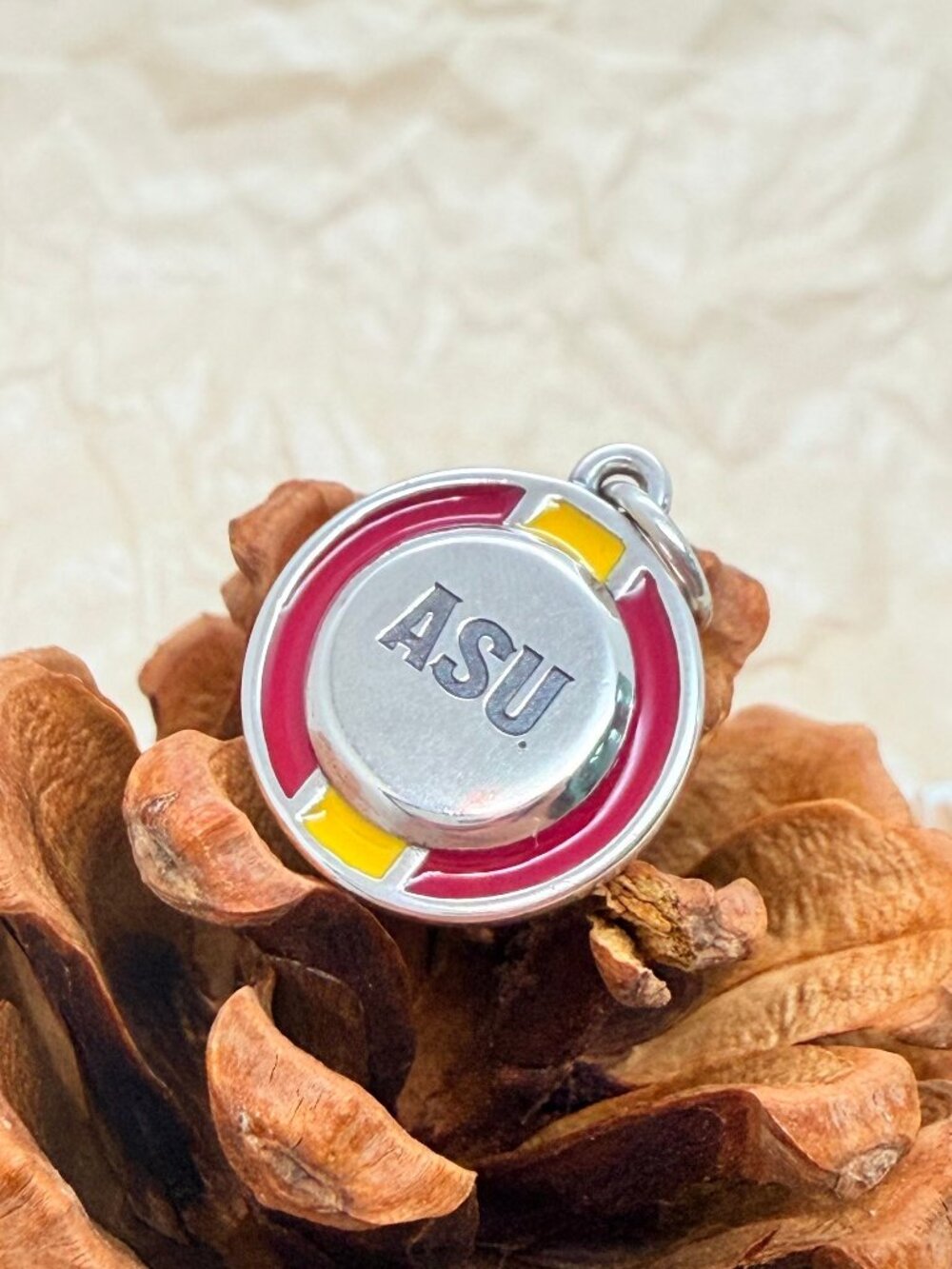 James Avery Arizona State University ASU Enamel School Spirit Charm